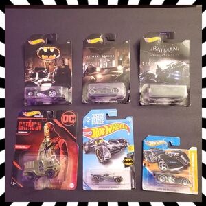 Hot Wheels Batman Vehicle Bundle